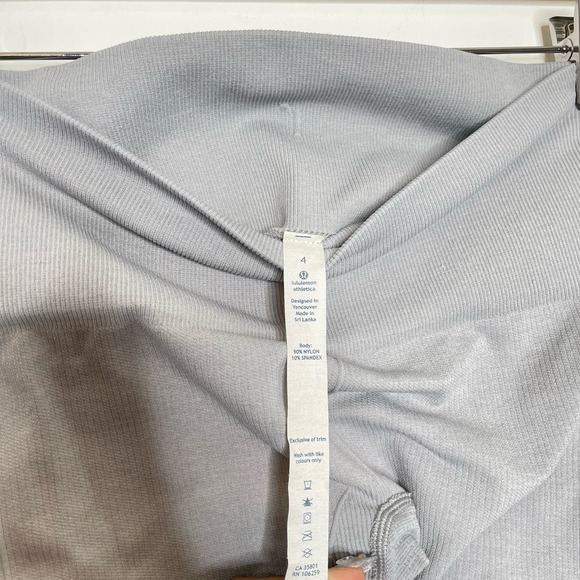 LULULEMON | Gray The Flow Cropped Legging II | 4 - Picture 5 of 5